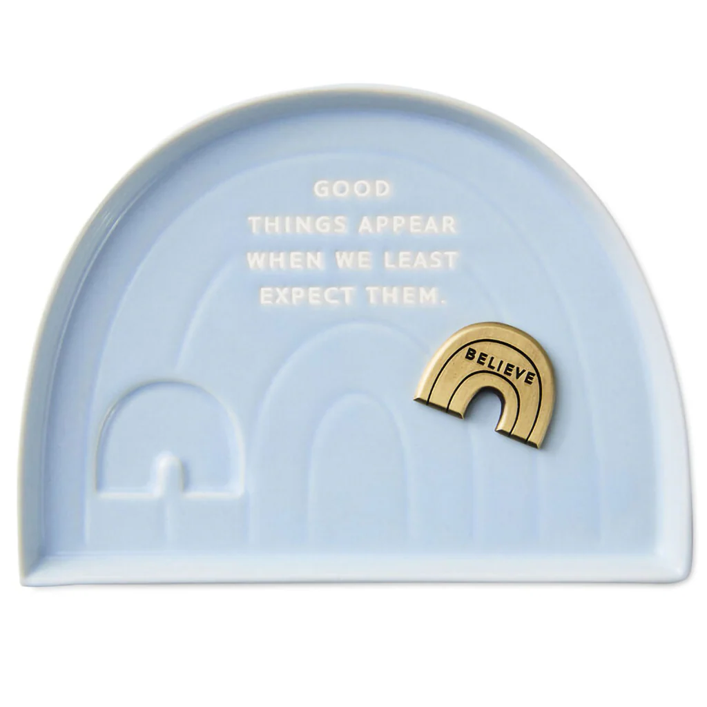 Hallmark : Rainbow-Shaped Trinket Dish With Token - Image 2