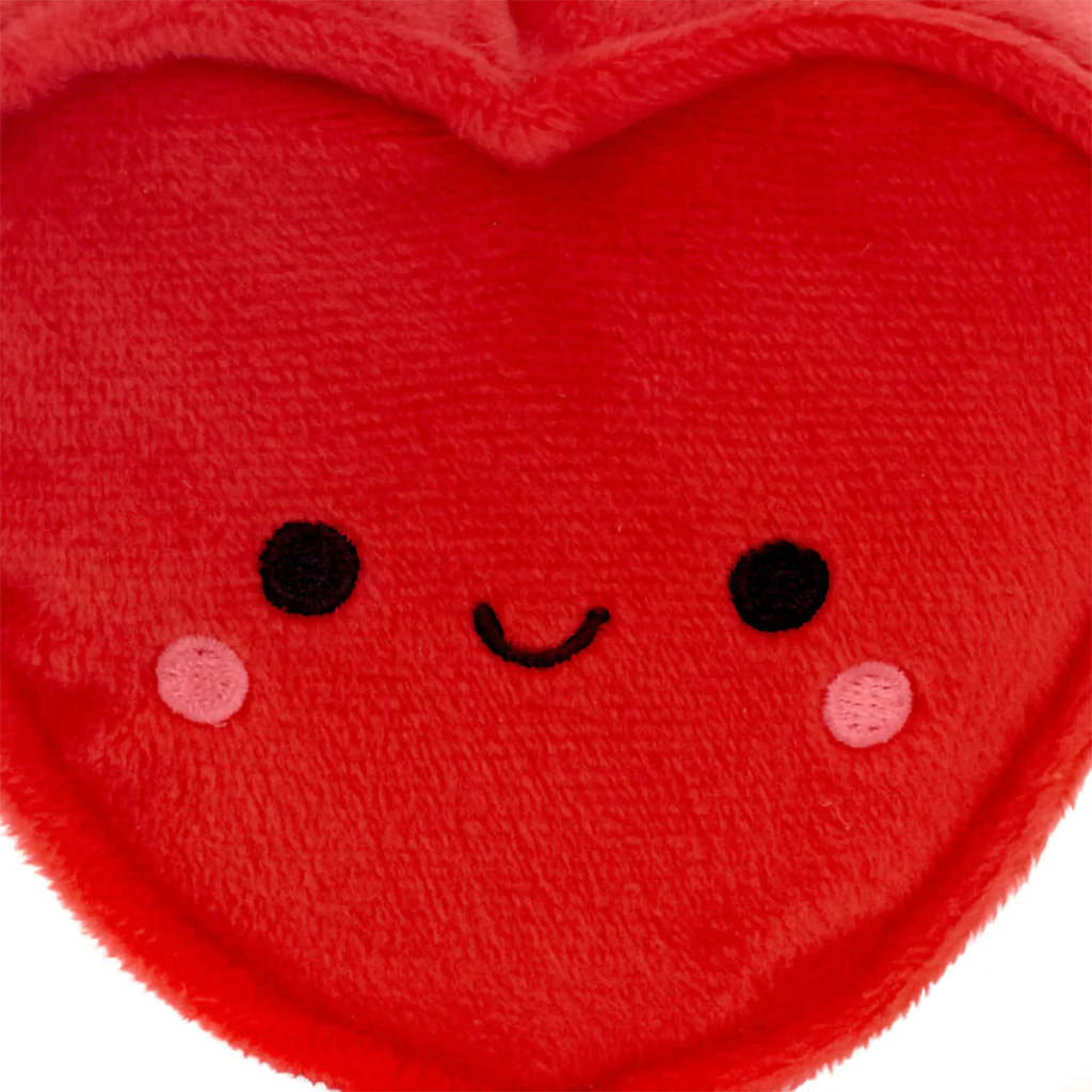Hallmark : Red Heart With Pocket Plush Gift Card Holder - Image 4