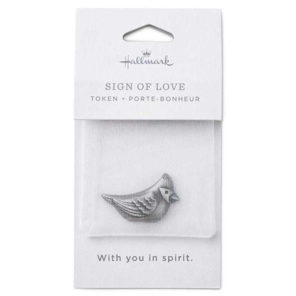 Hallmark : Sign of Love Cardinal Metal Pocket Token - Image 4