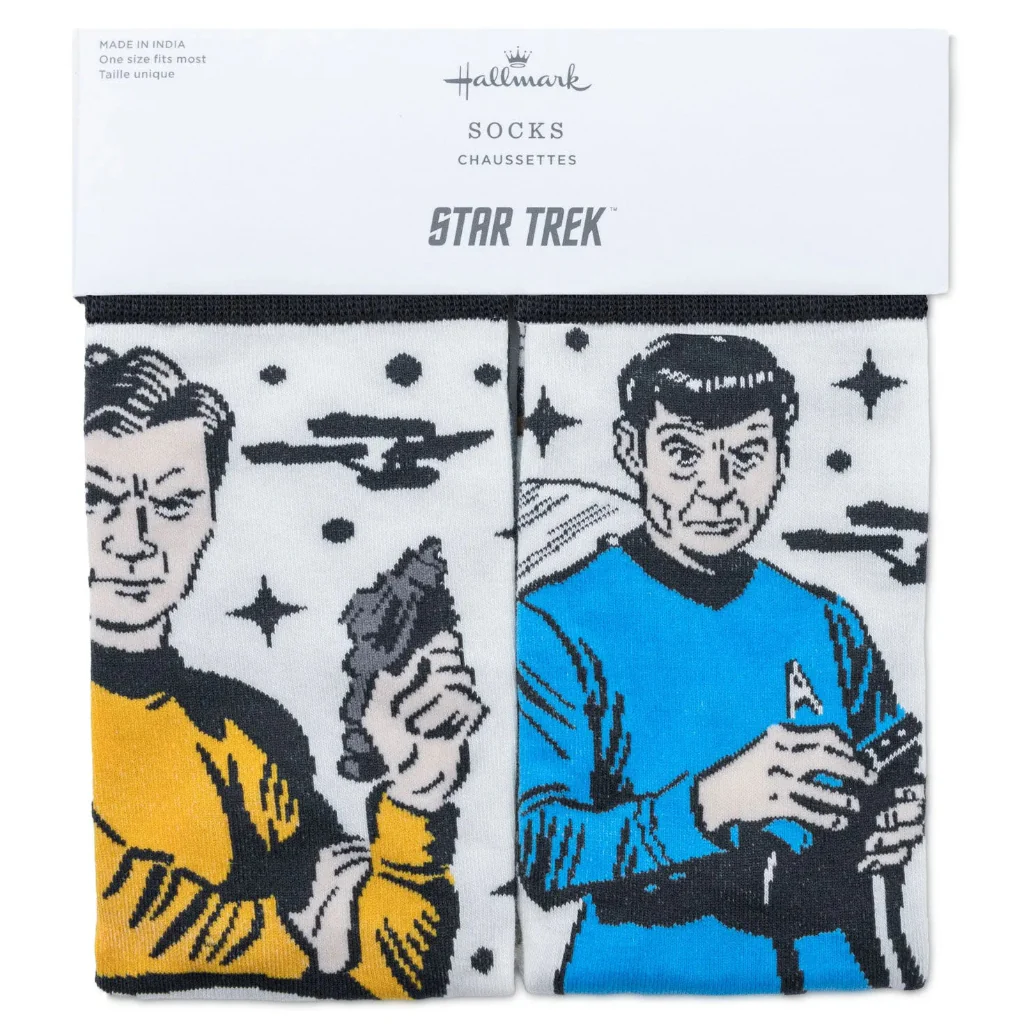 Hallmark : Star Trek™ Crew of the Enterprise Novelty Crew Socks