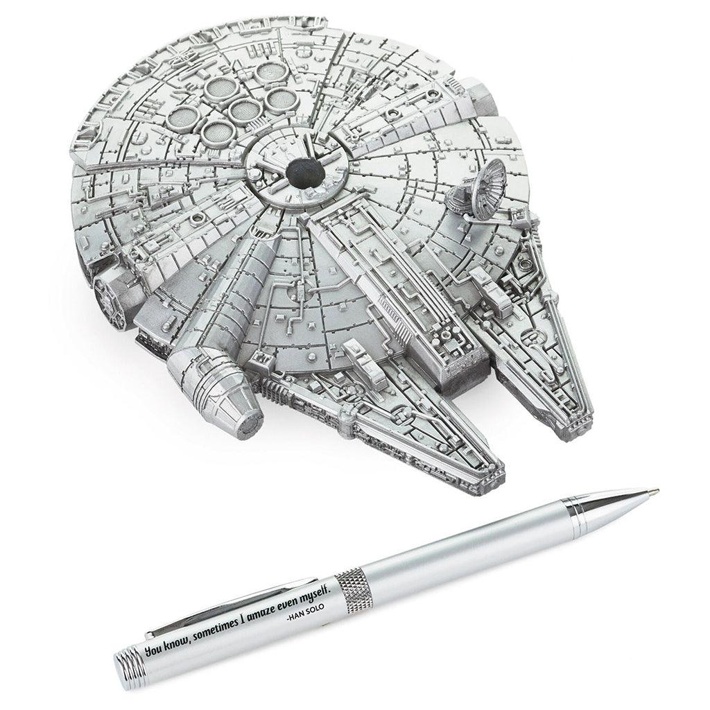 Hallmark : Star Wars™ Millennium Falcon™ Desk Accessory With Pen - Image 3