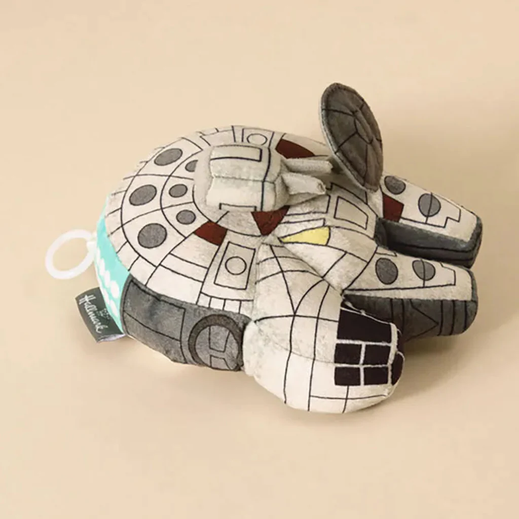 Hallmark : Star Wars™ Millennium Falcon™ Zip-Along Plush Toy