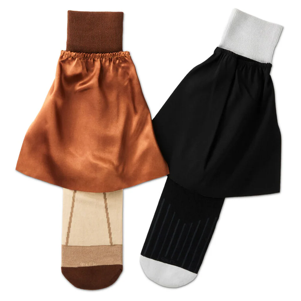 Hallmark : Star Wars™ Obi-Wan Kenobi™ and Darth Vader™ Novelty Socks - Image 2