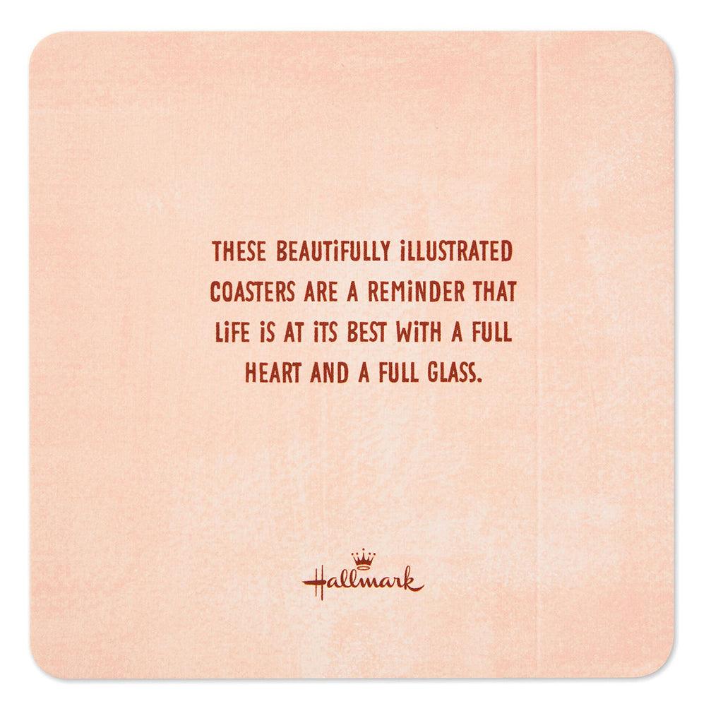 Hallmark : Stop and Smell the Rosé: 20 Coasters Celebrating Friends (And Wine) Book - Image 2