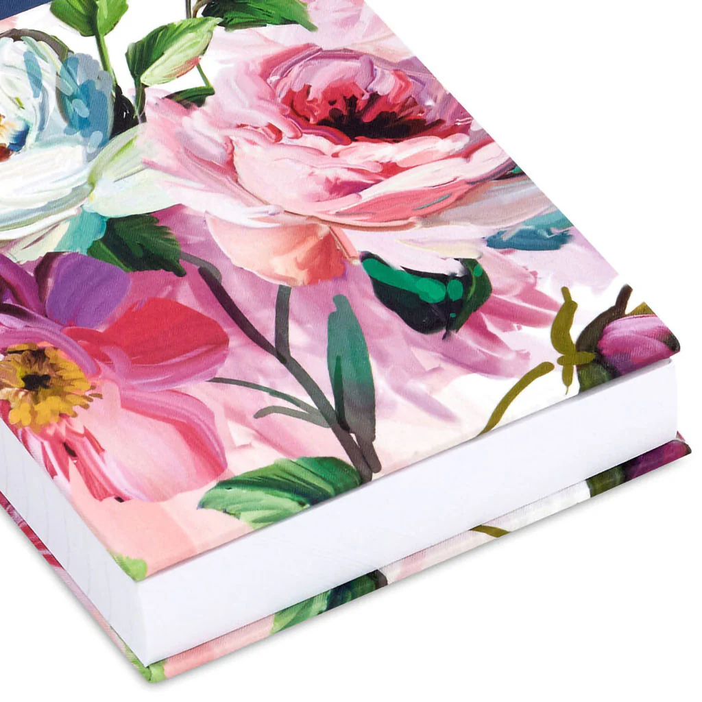 Hallmark : Sumptuous Floral Fabric Covered Small List Pad - Image 5