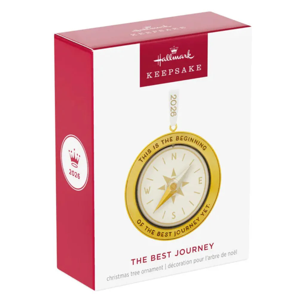 Hallmark : 2026 Keepsake The Best Journey Metal Ornament (297) - Image 5