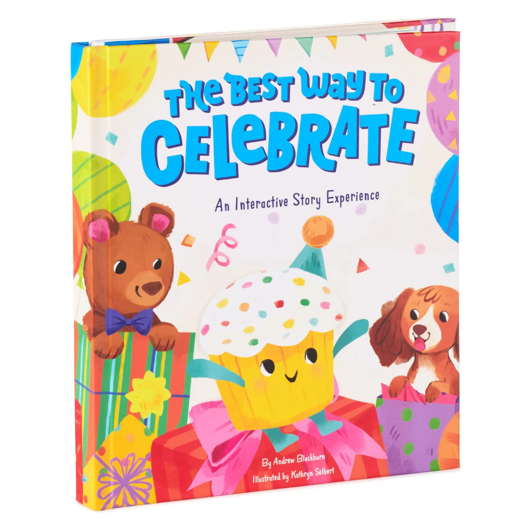 Hallmark : The Best Way to Celebrate Interactive Cupcake Plush and Book With Sound - Image 2
