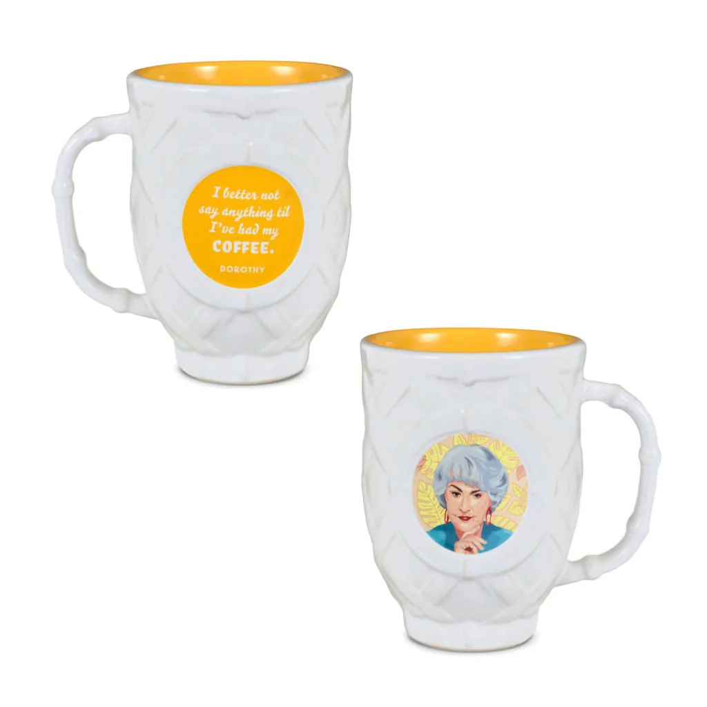 Hallmark : The Golden Girls Dorothy Zbornak Sculpted Mug - 14.5 oz.