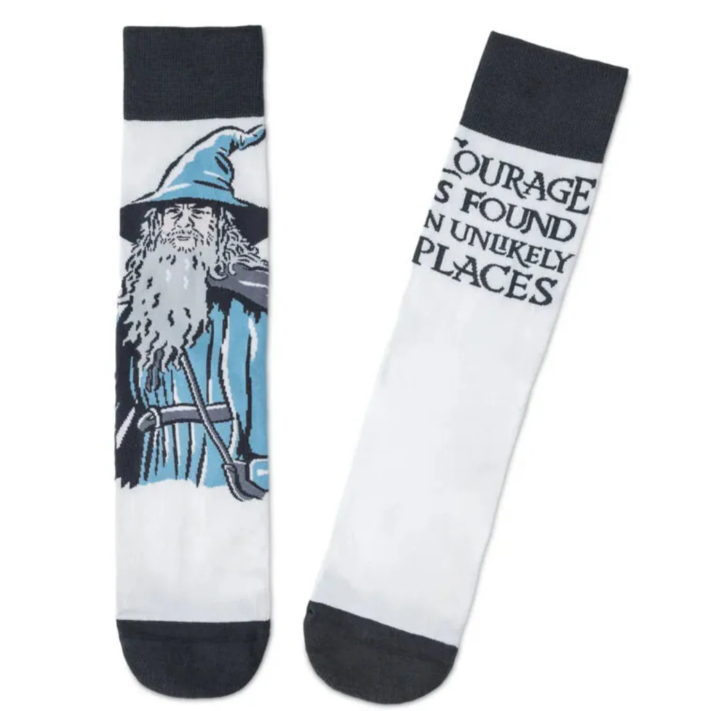 Hallmark : The Lord of the Rings™ Gandalf™ Novelty Crew Socks - Image 2
