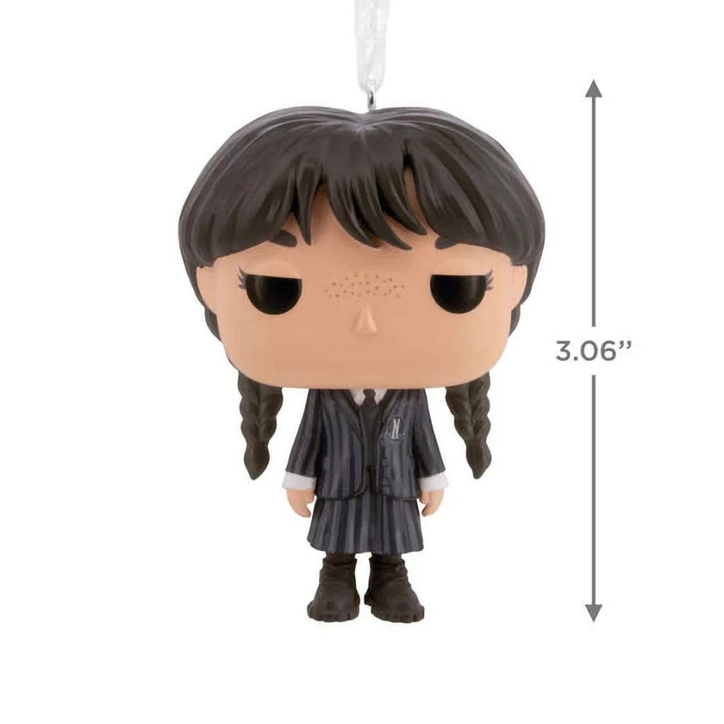 Hallmark : Wednesday Addams Funko POP!® Hallmark Ornament - Image 2