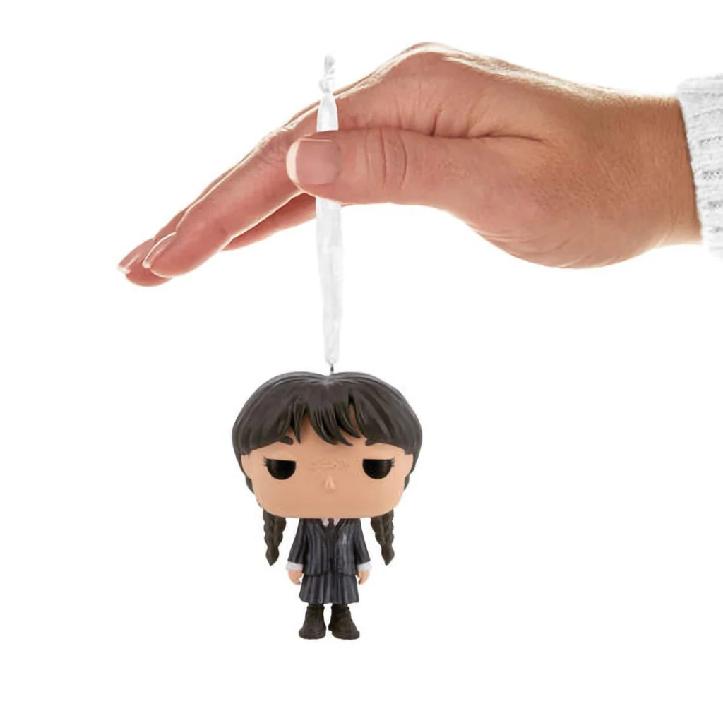Hallmark : Wednesday Addams Funko POP!® Hallmark Ornament - Image 3