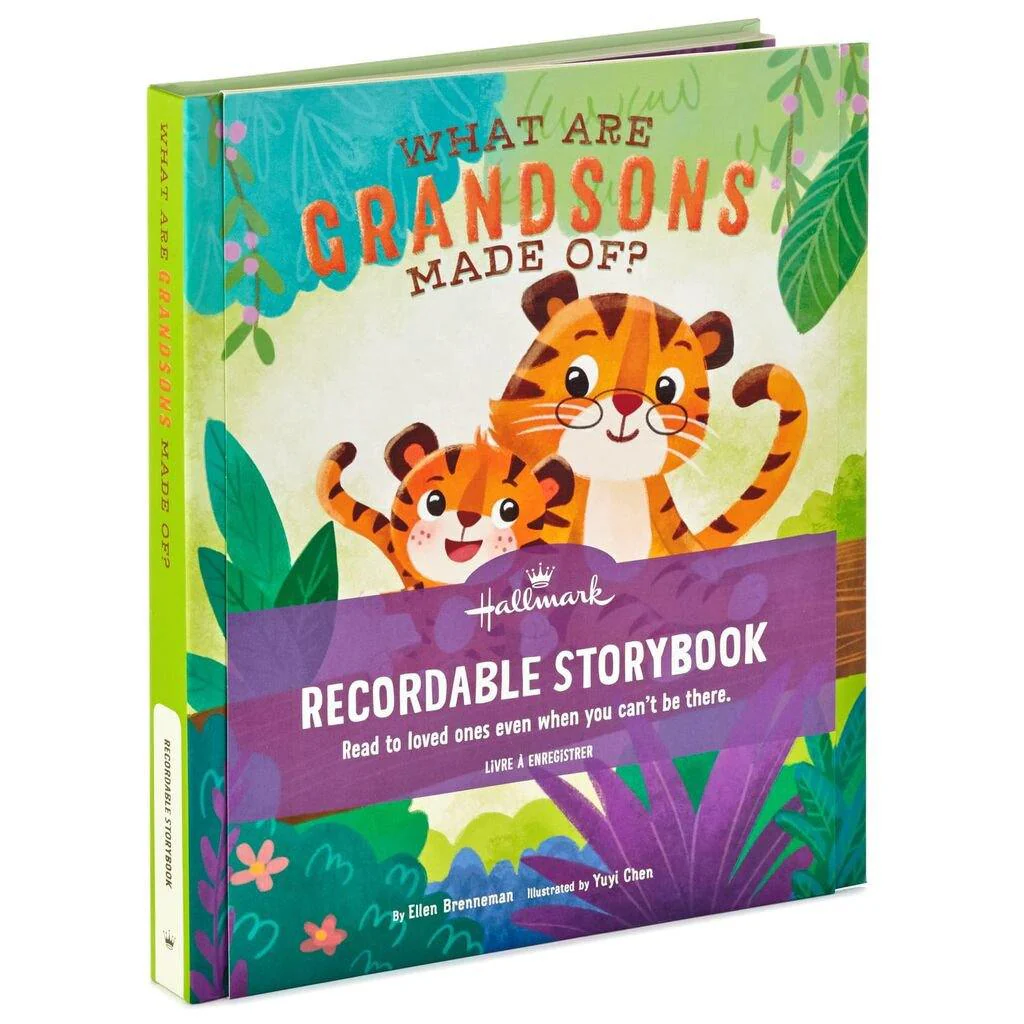 Hallmark : What Are Grandsons Made Of? Recordable Storybook - Image 2