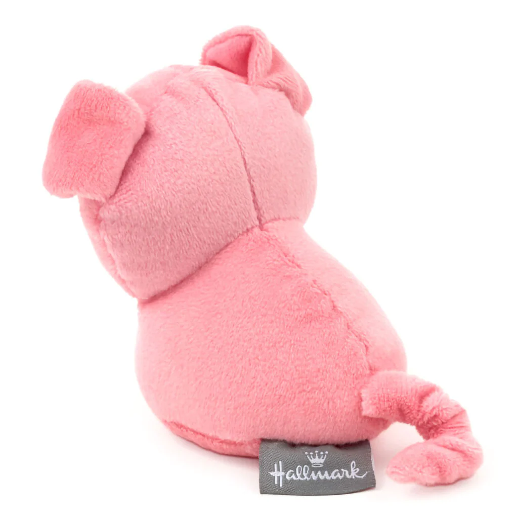 Hallmark : Zip-Along Pig Plush Toy - Image 2