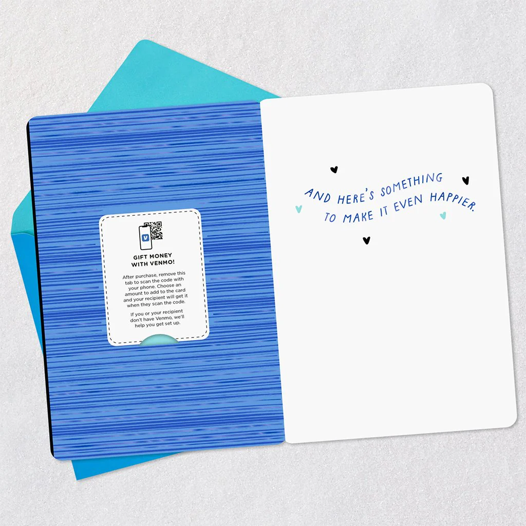Here Comes the Happy Venmo Birthday Card - Image 3
