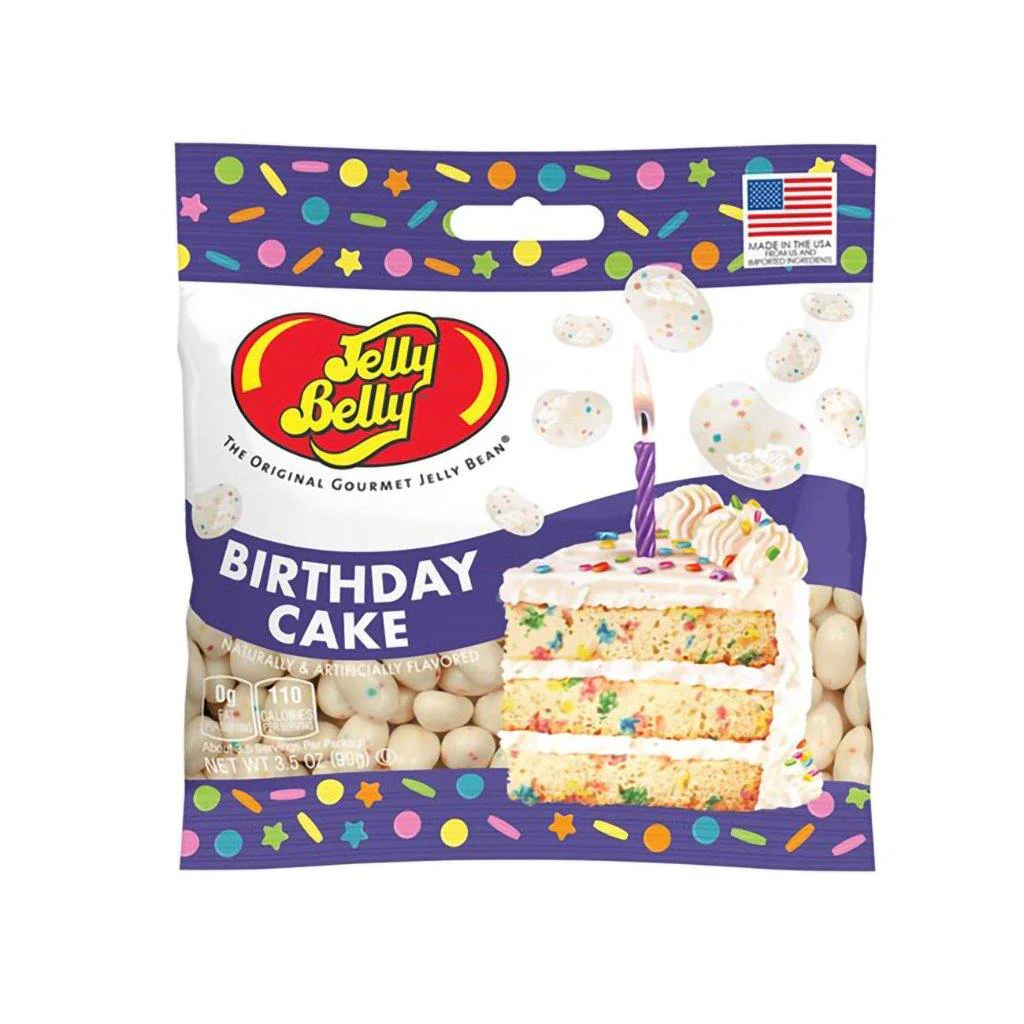 Jelly Belly : Birthday Cake Jelly Beans 3.5 oz Grab & Go® Bag