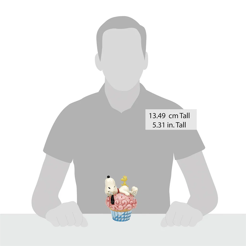Jim Shore : Snoopy Laying on Cupcake - Image 2