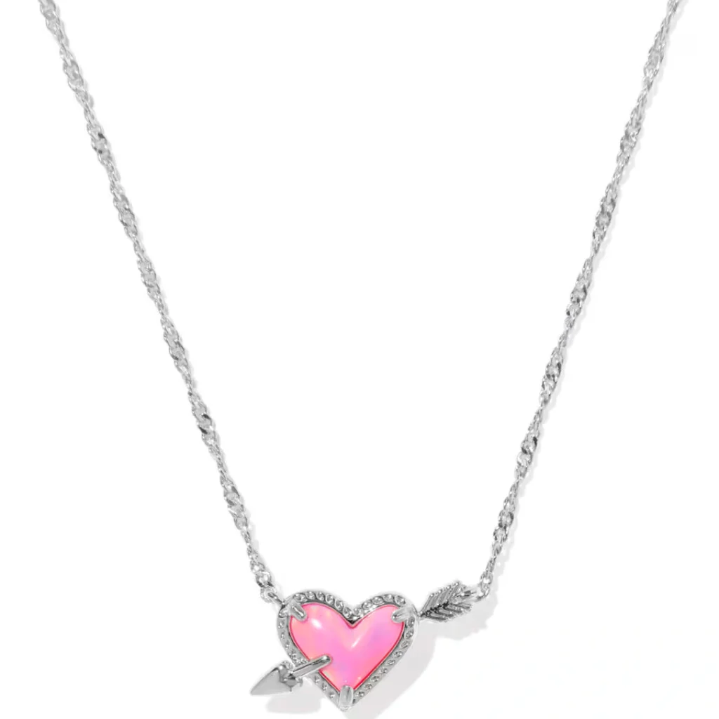Kendra Scott : Ari Heart Arrow Gold Short Pendant Necklace - Image 3