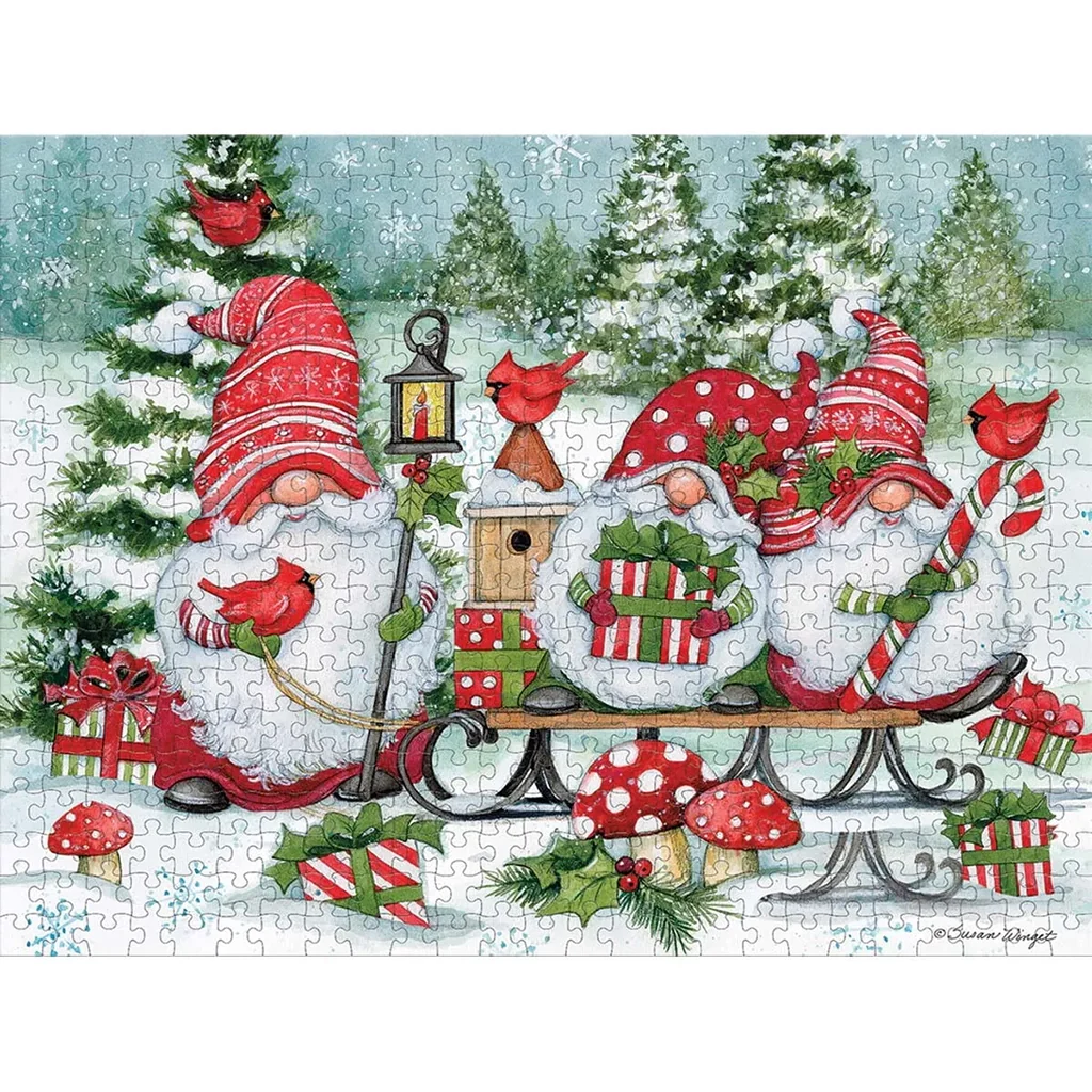 Lang : Holiday Gnomes 500 Piece Puzzle - Image 2