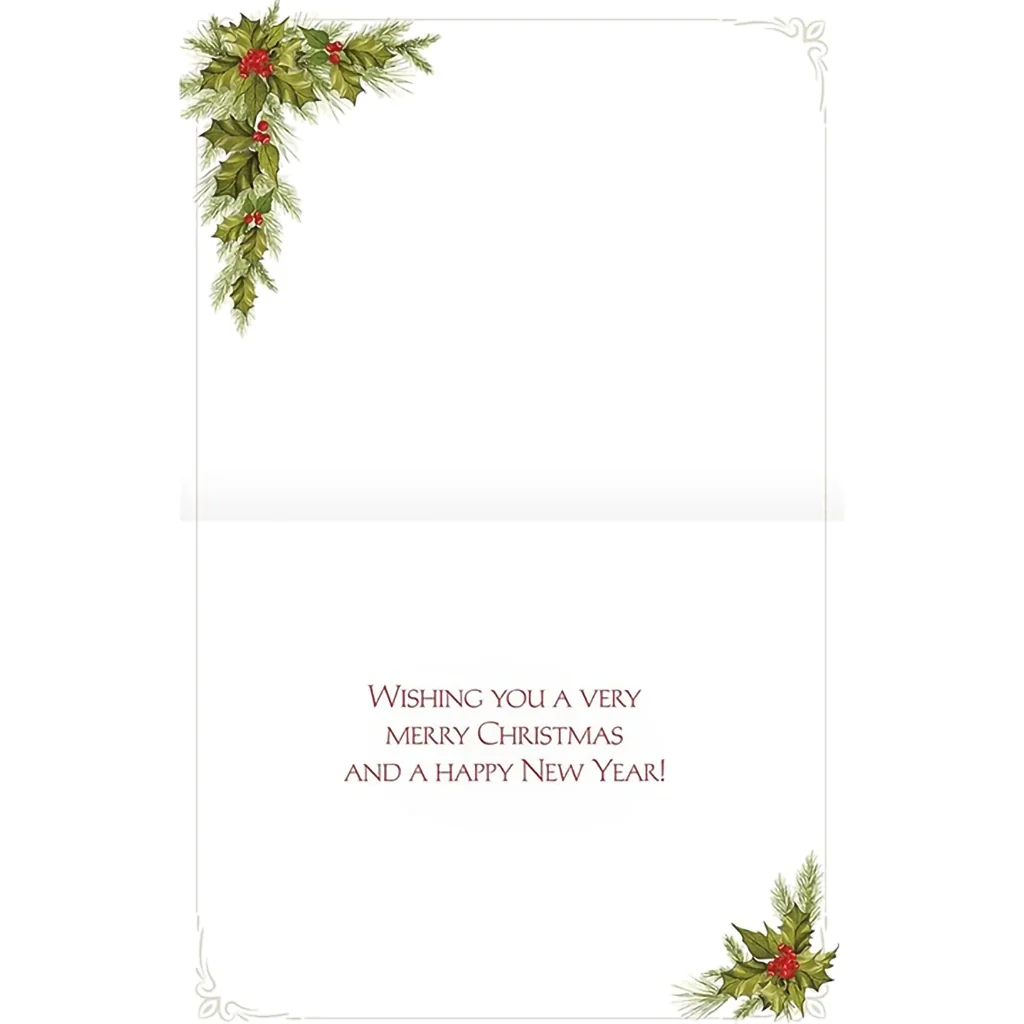 Lang : Christmas Holly Boxed Cards - Image 2