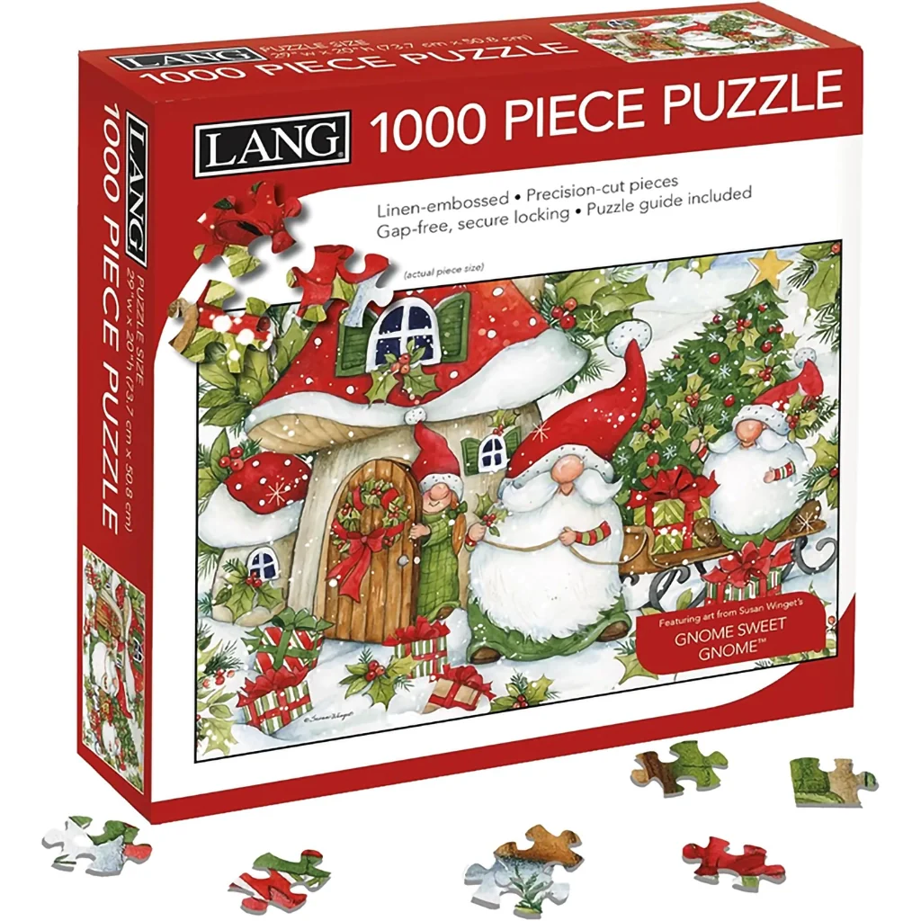 Lang : Holiday Gnomes 1000 Piece Puzzle