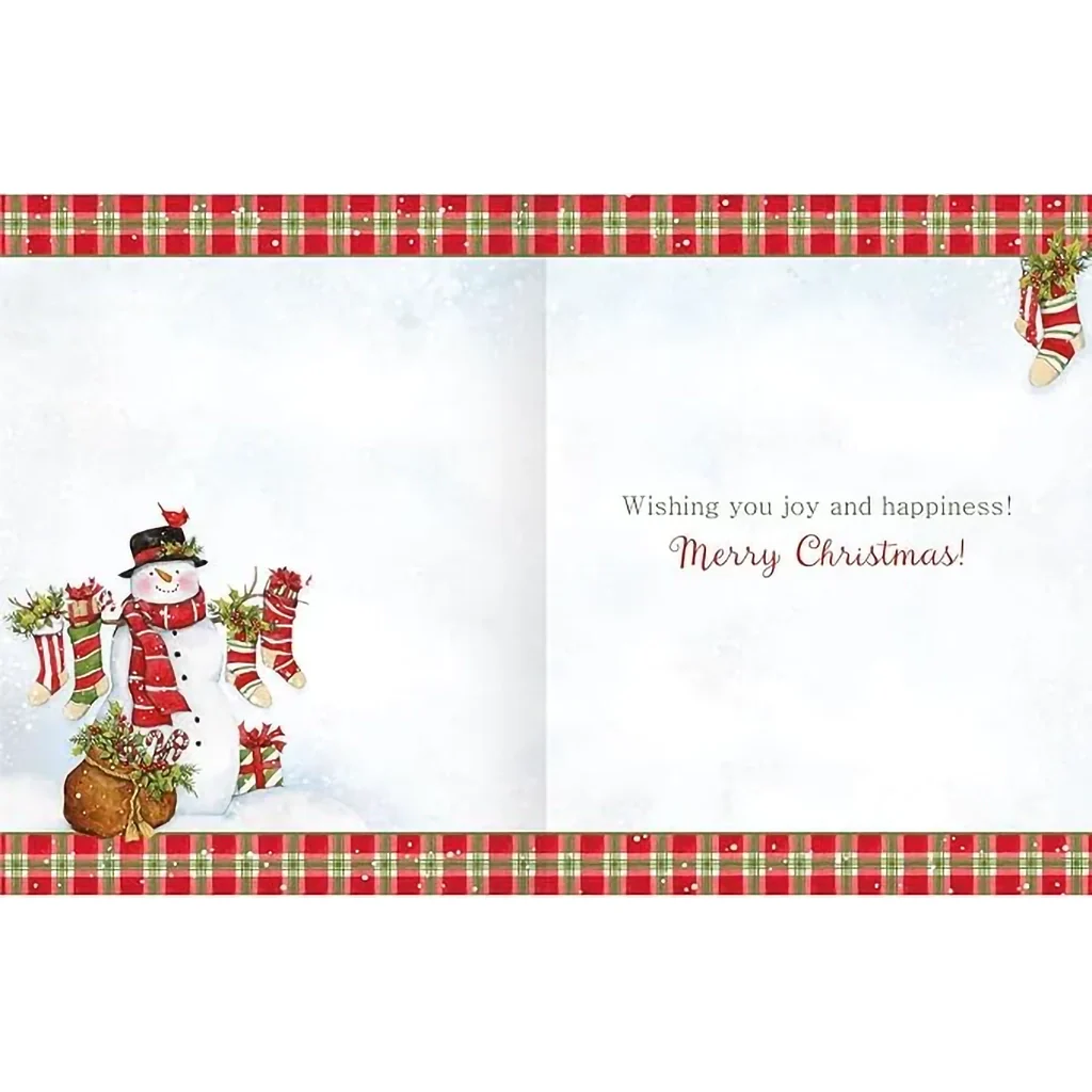 Lang : Santa and Snowman Assorted Boxed Cards - Image 2