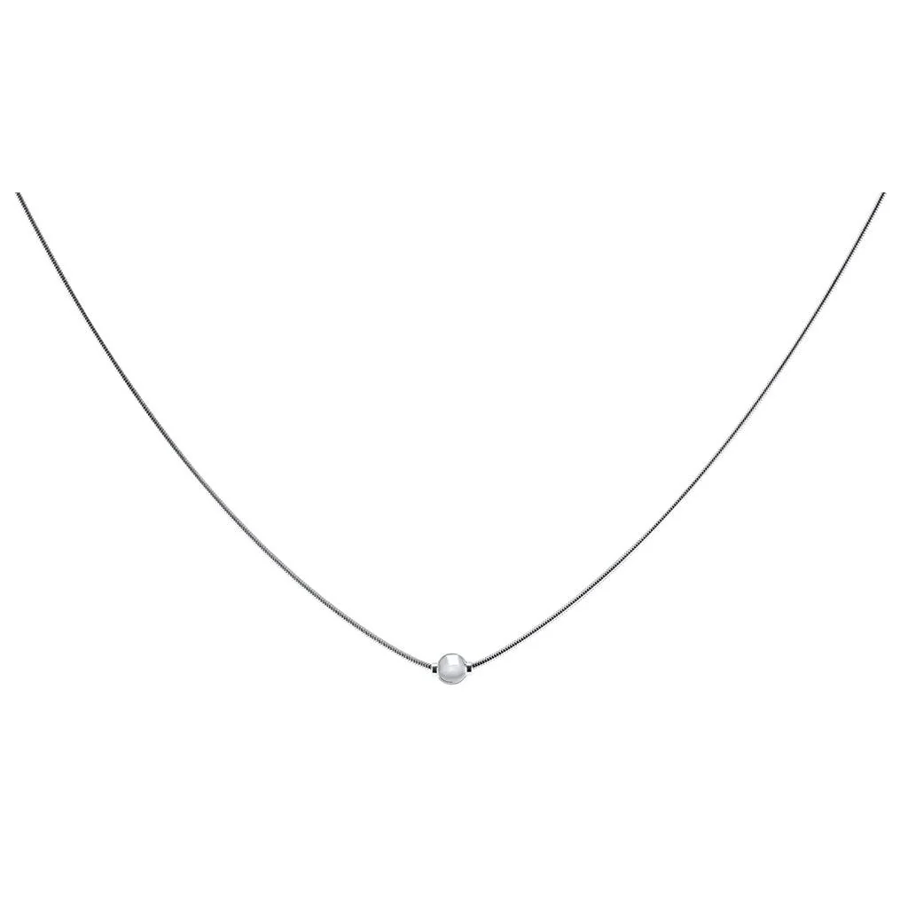 Cape Cod : Snake Chain Necklace - Silver - Image 2