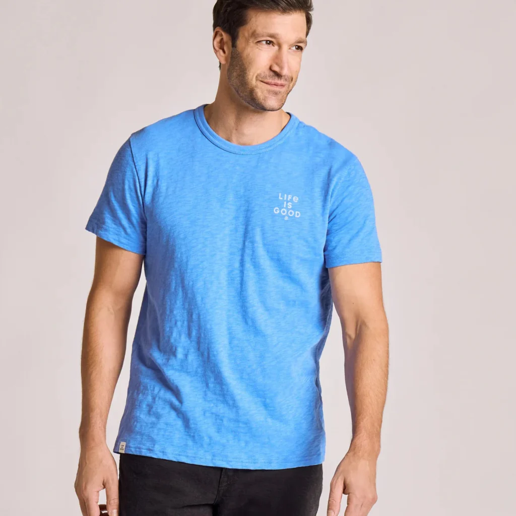 Life Is Good : Men's Black Lab Retrievin Crusher T-shirt