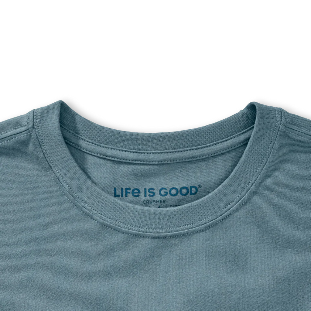 Life Is Good : Men's Lollygaggin Crusher T-shirt - Image 3