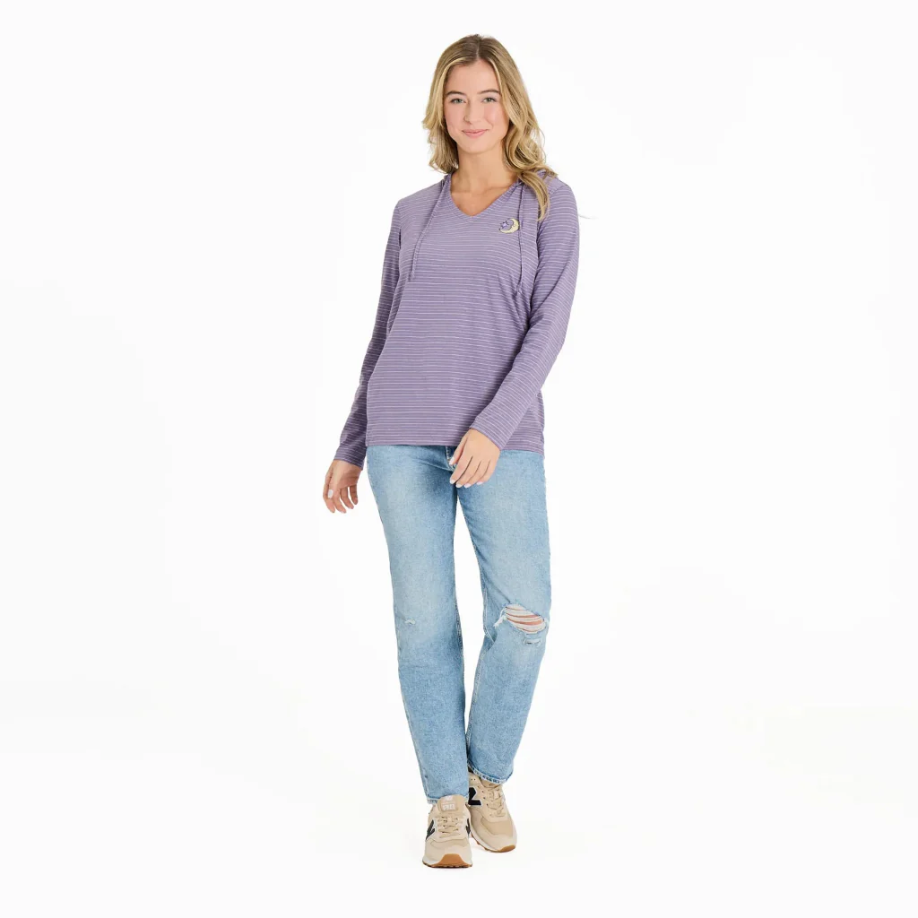 Life Is Good : Moon & Star Hooded Tee - Image 5