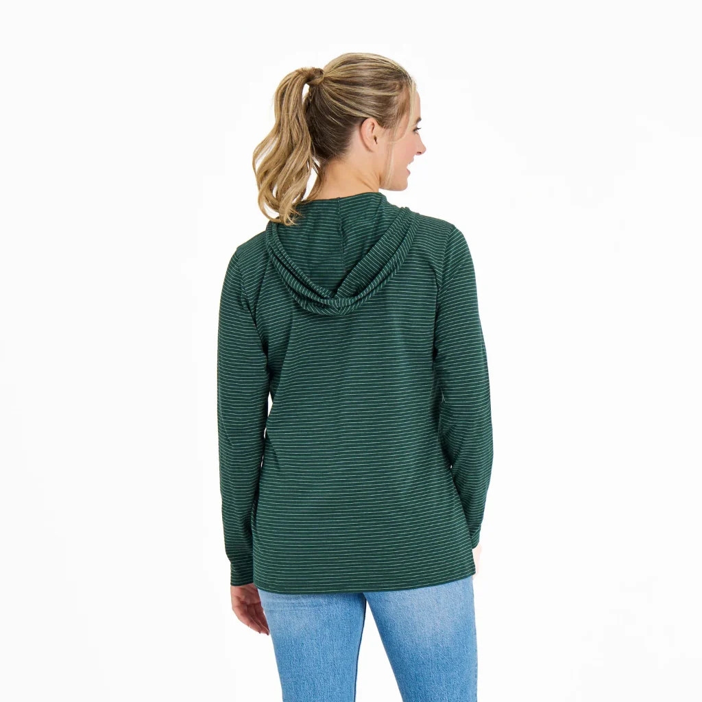Life Is Good : Wildflowers Hooded Tee - Image 3