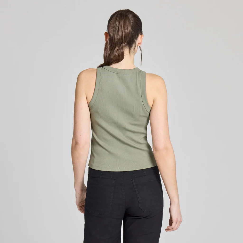 Life Is Good : Women's Embroidered Spritz Rib Tank - Image 4