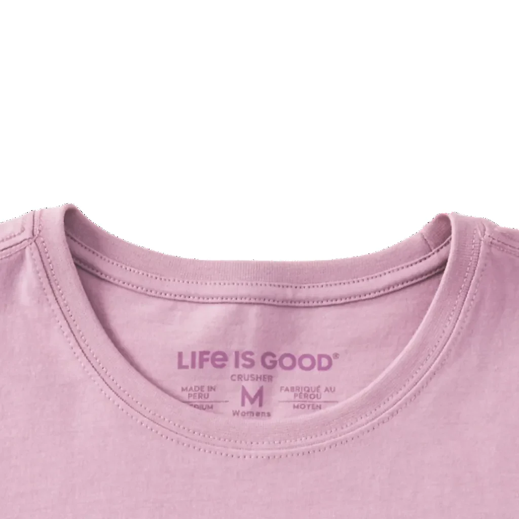 Life Is Good : Women's Every Little Thing Blooms Short Sleeve Crusher T-Shirt - Image 3