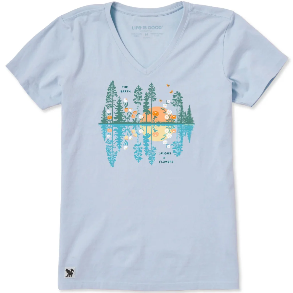 Life Is Good : Women's Reflections in Bloom Short Sleeve T-shirt
