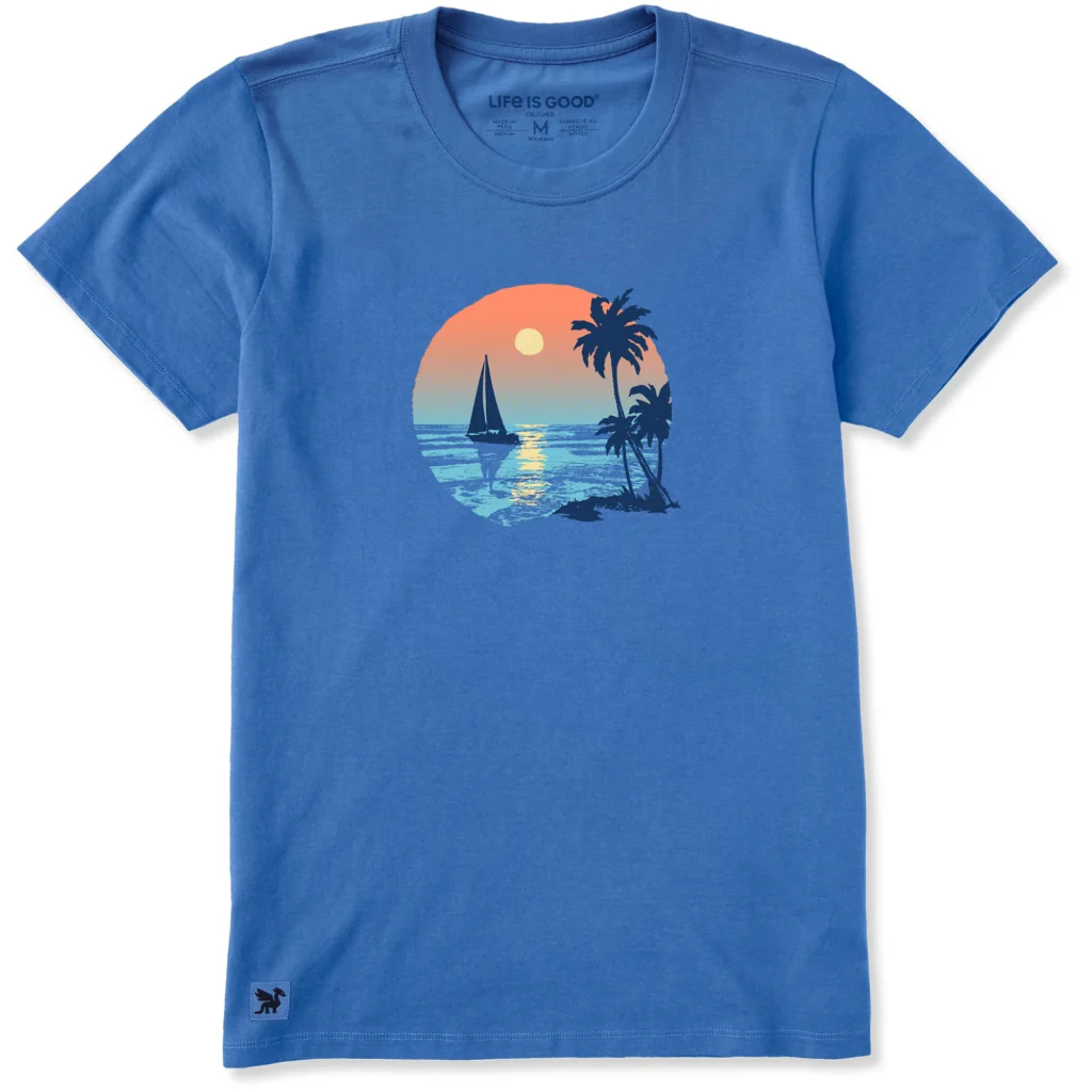 Life Is Good : Women's Sailors Moon Crusher T-shirt