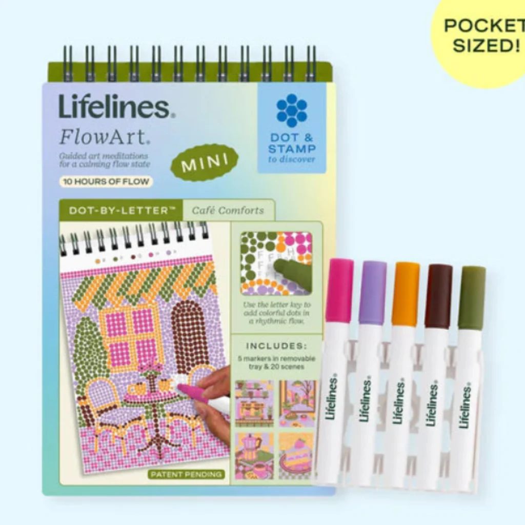 Lifelines : FlowArt Mini Dot-by-Letter Café Comforts