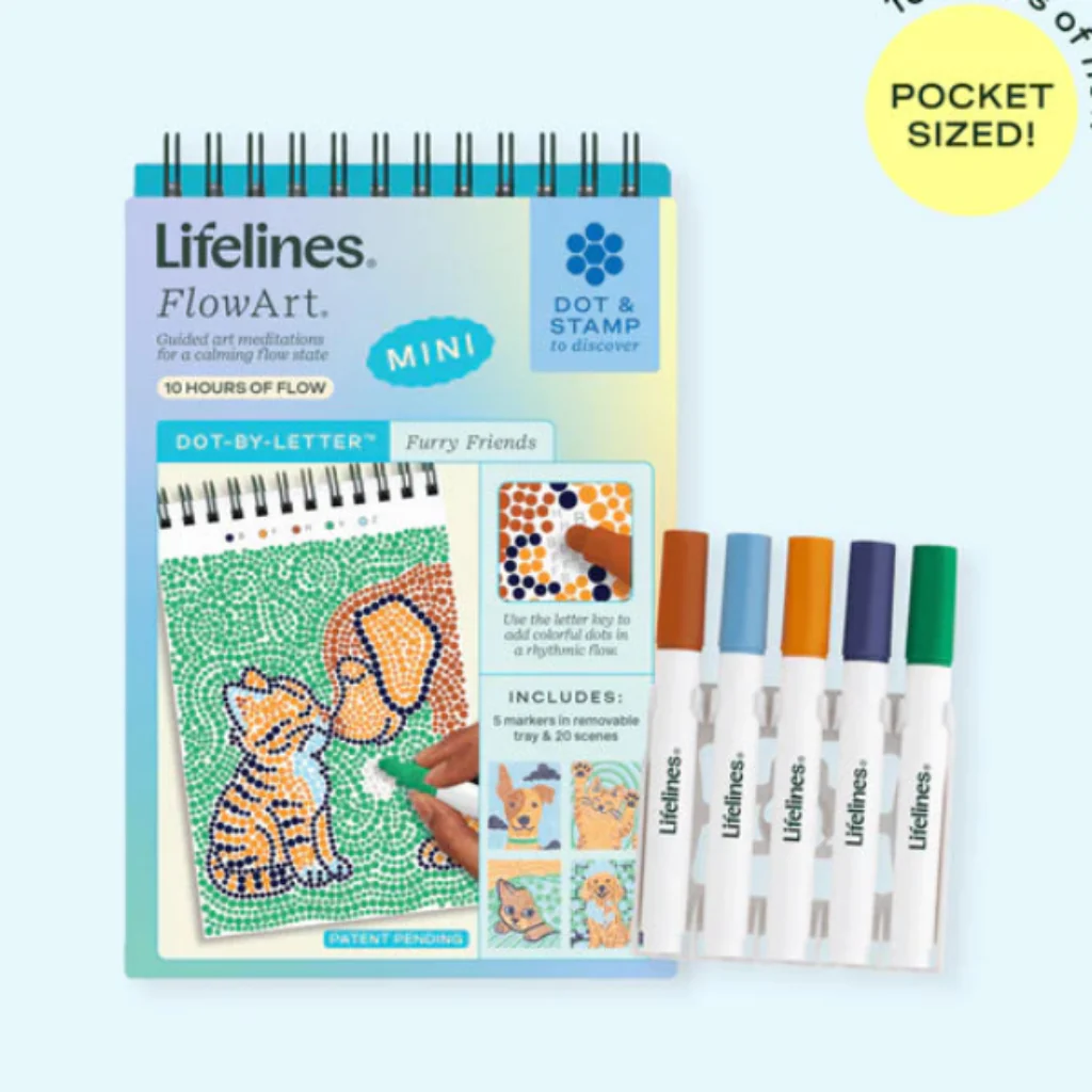 Lifelines : FlowArt Mini Dot-by-Letter Furry Friends - Image 2