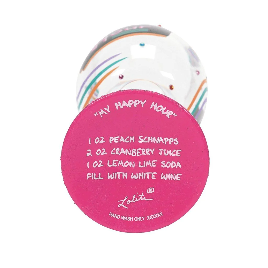 Lolita : Happy Hour Wine Glass - Image 3