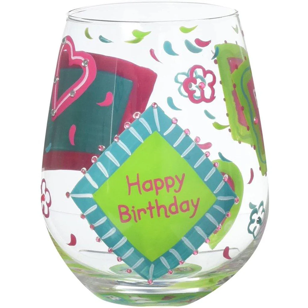 Lolita : Stemless Glass Birthday Girl - Image 2
