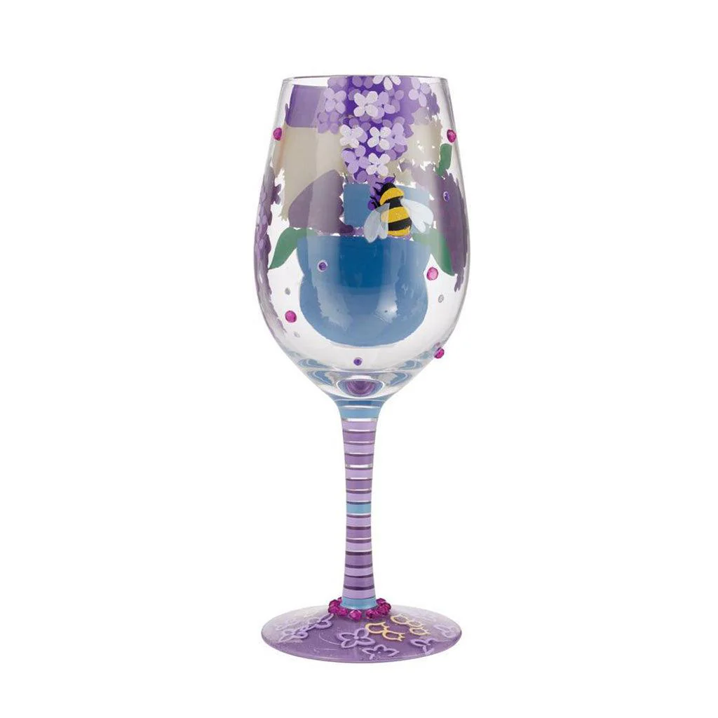 Lolita :  Wine Glass Best Grandma Ever - Image 4