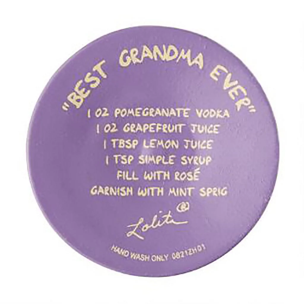 Lolita :  Wine Glass Best Grandma Ever - Image 7