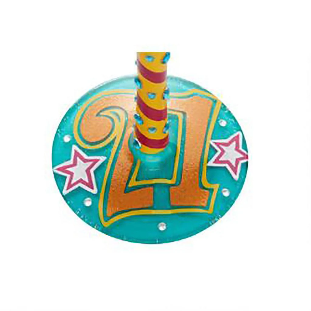Lolita : Happy 21st Birthday Wine Glass - Image 4