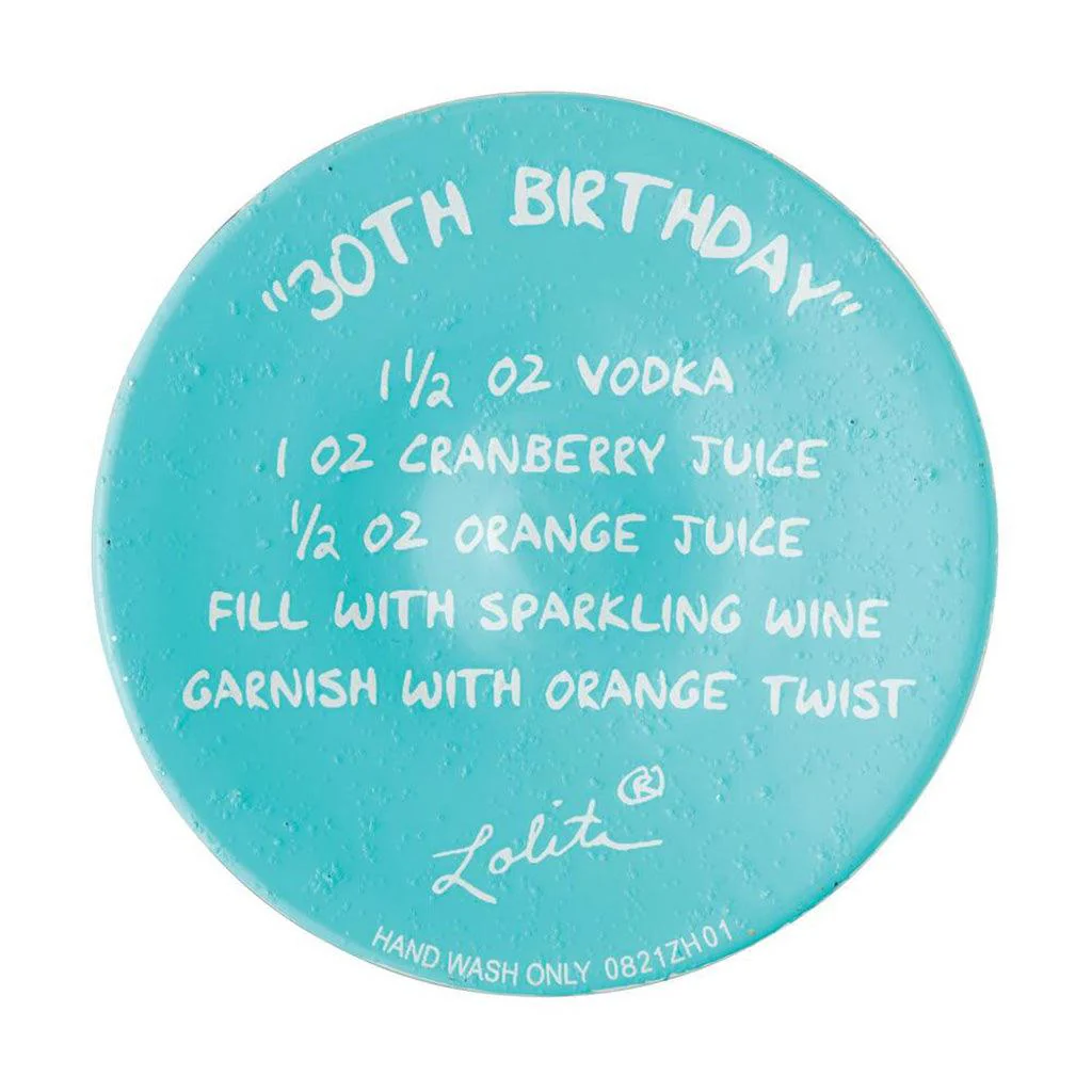 Lolita : Happy 30th Birthday Wine Glass - Image 4