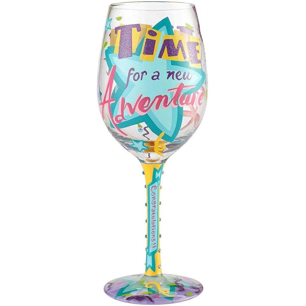 Lolita : Wine Glass - Happy Retirement - Image 2