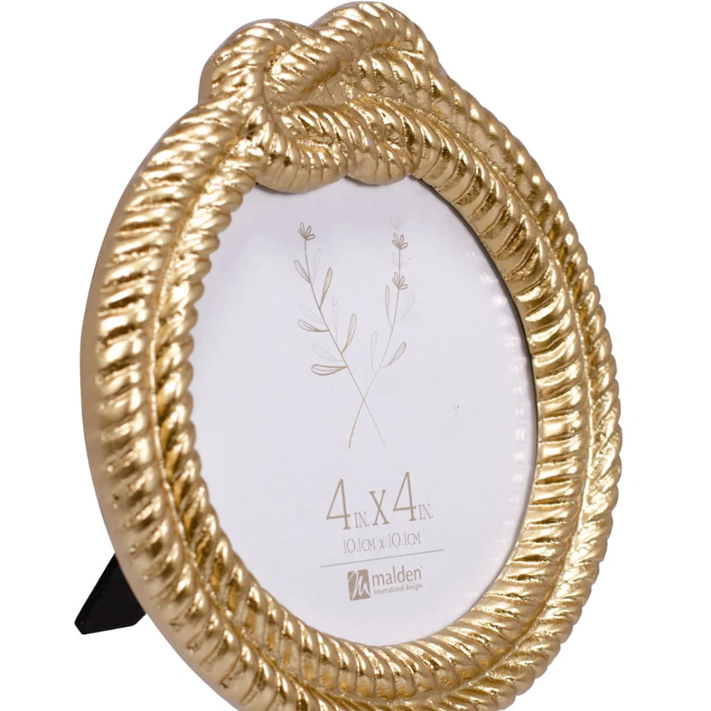 Malden : 4X4  Round Gold Knot