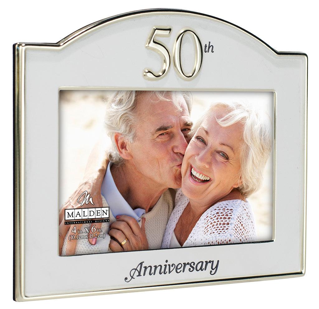 Malden :  50th Anniversary Photo  Frame - 4x6