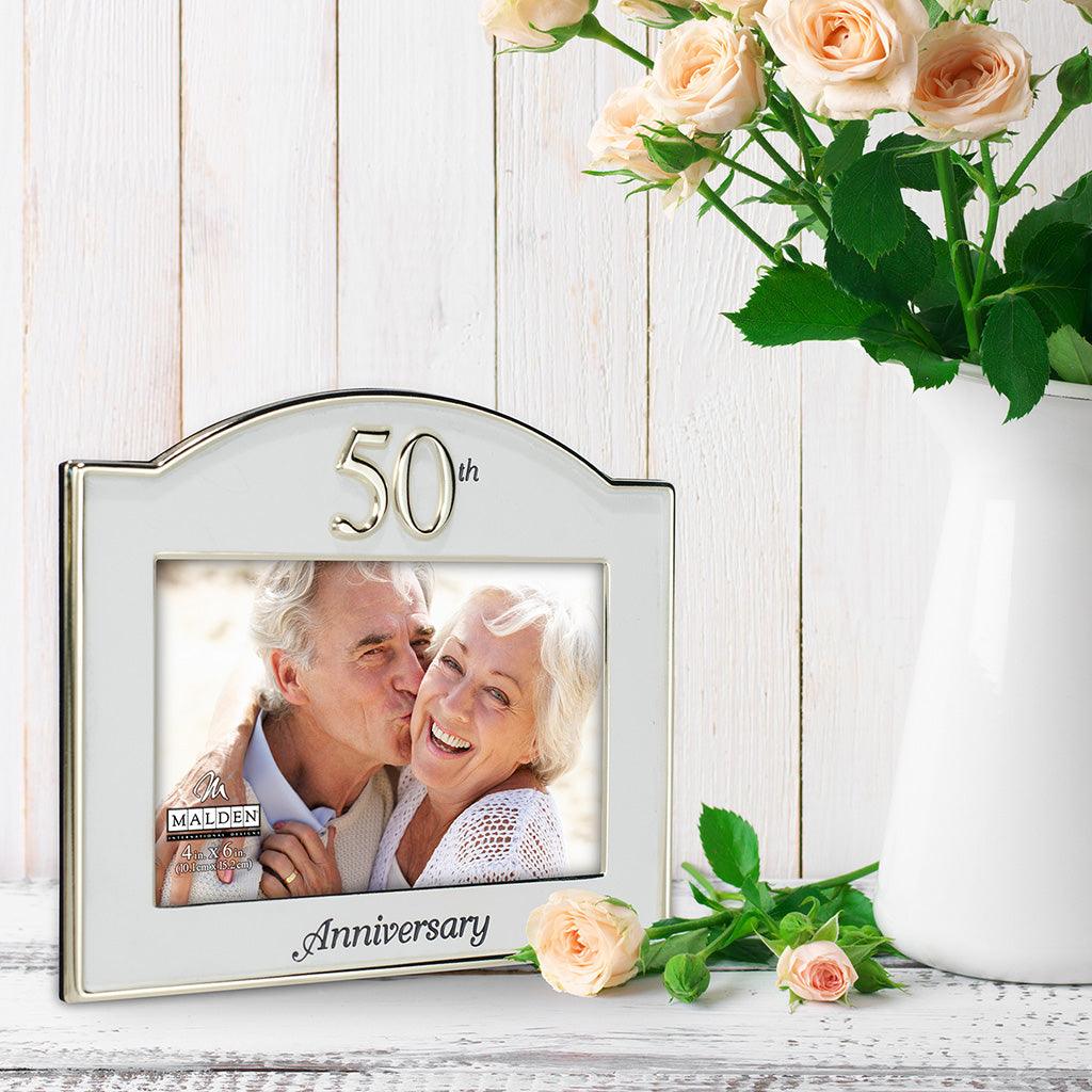 Malden :  50th Anniversary Photo  Frame - 4x6 - Image 2