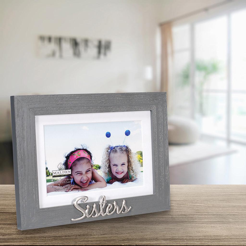 Malden : Sisters Photo Frame 4x6 or 5x7 - Image 3