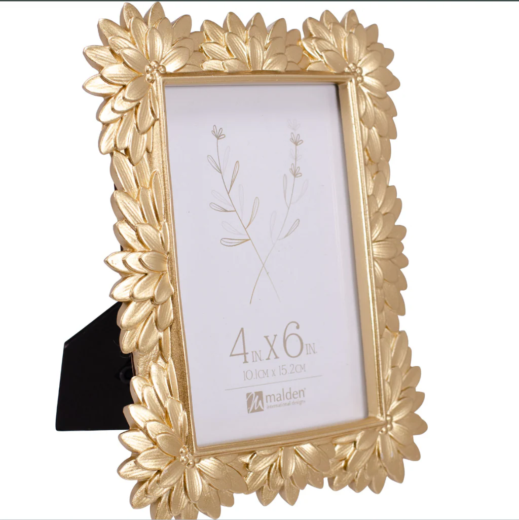 Malden : 4X6 Gold Flower - Image 2