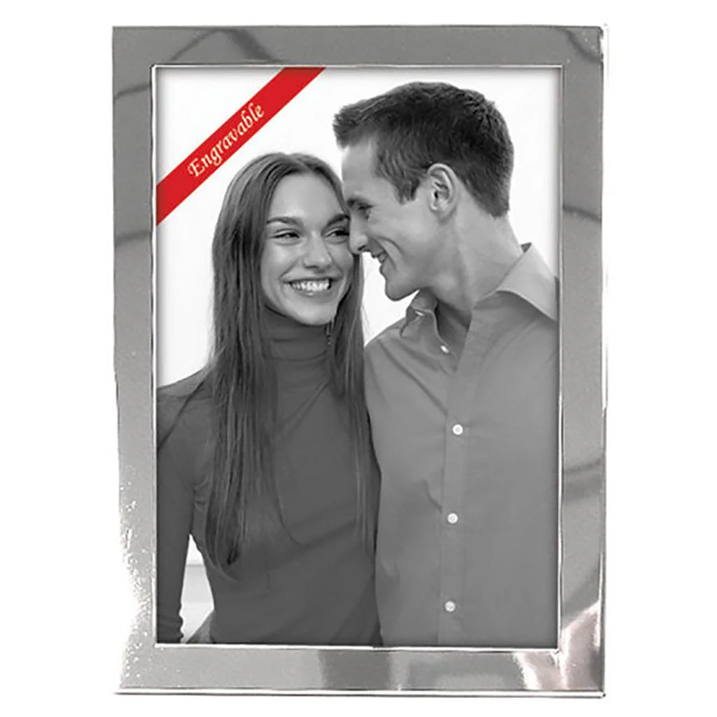Malden : Essentials Silver Photo Frame - 5x7