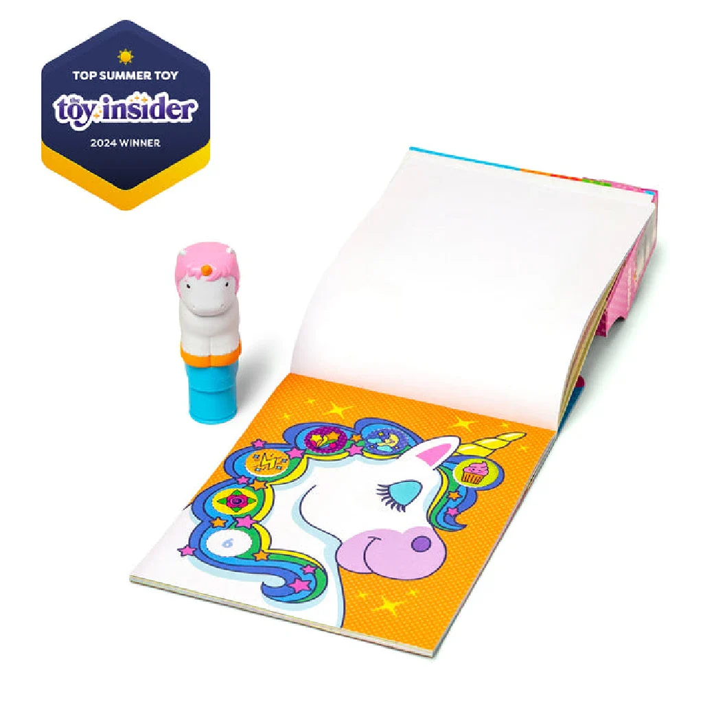 Melissa & Doug : Activity Pad & Sticker Stamper - Unicorn - Image 3